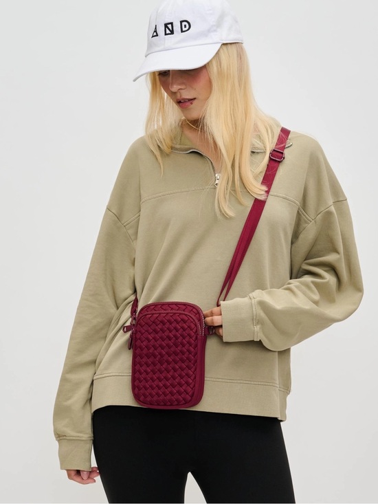 Sol And Selene Other - Sol and Selene Divide & Conquer Woven Neoprene Crossbody